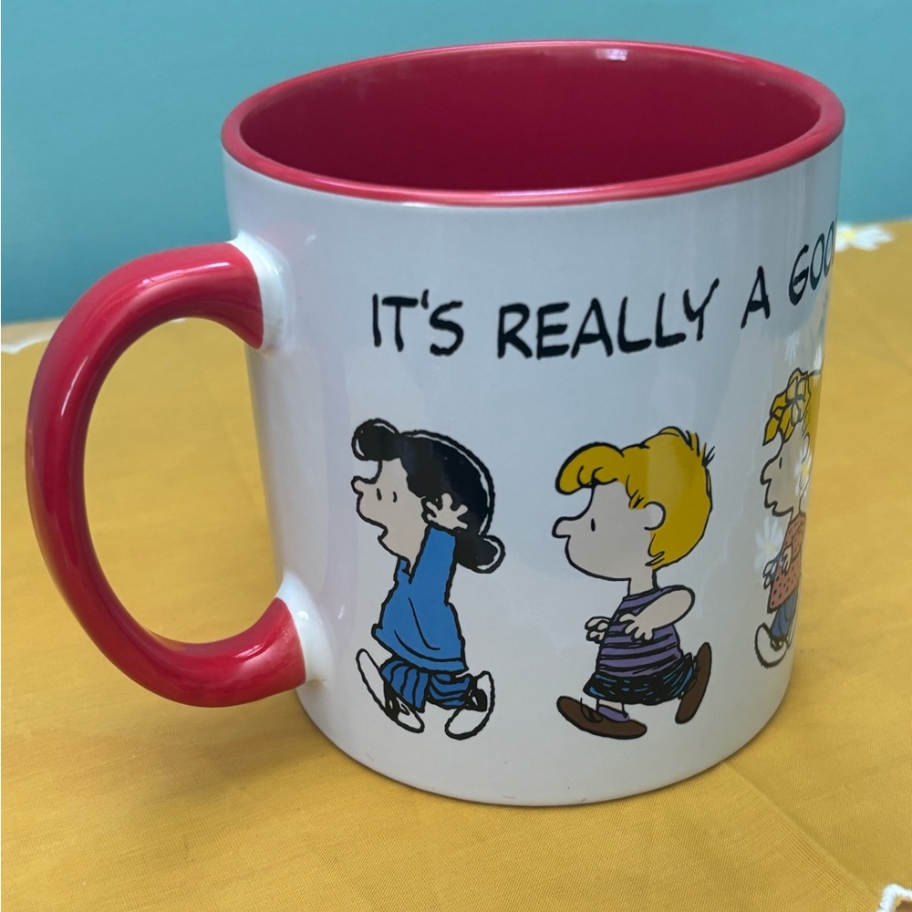 Peanuts Gang "It's Really A Good Thing That People Are Different" mug